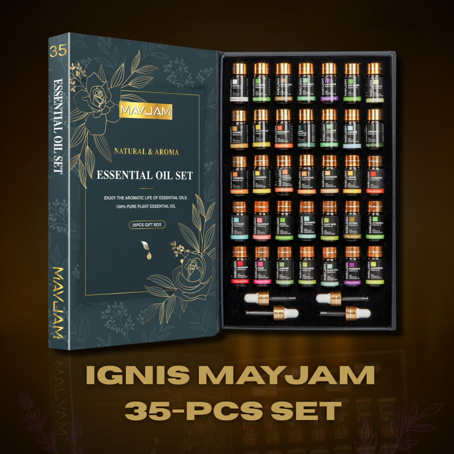 IGNIS MAYJAM 35-teiliges Set Ätherische Öle