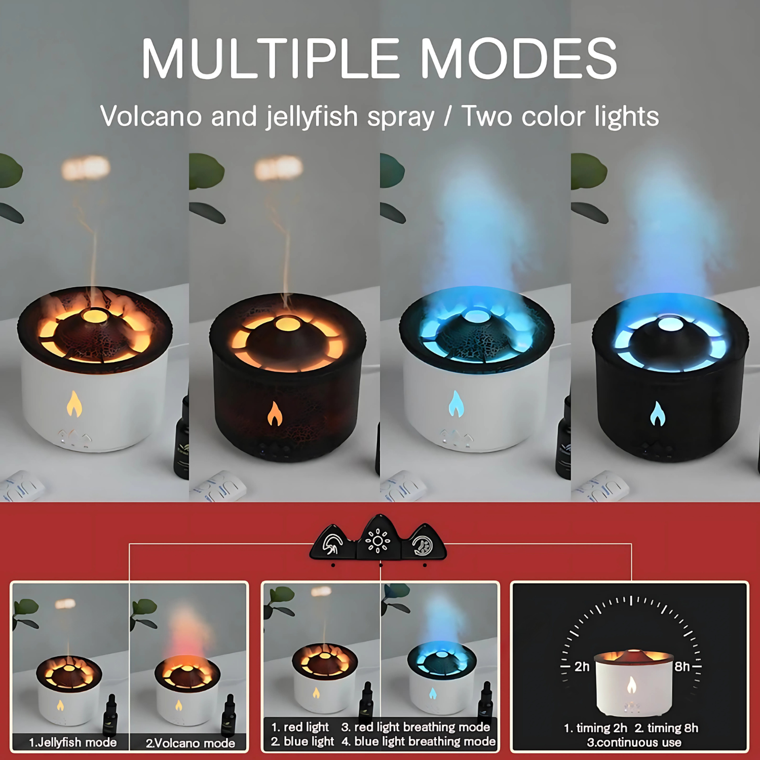 IGNIS Vulcano Flame Aroma Diffuser