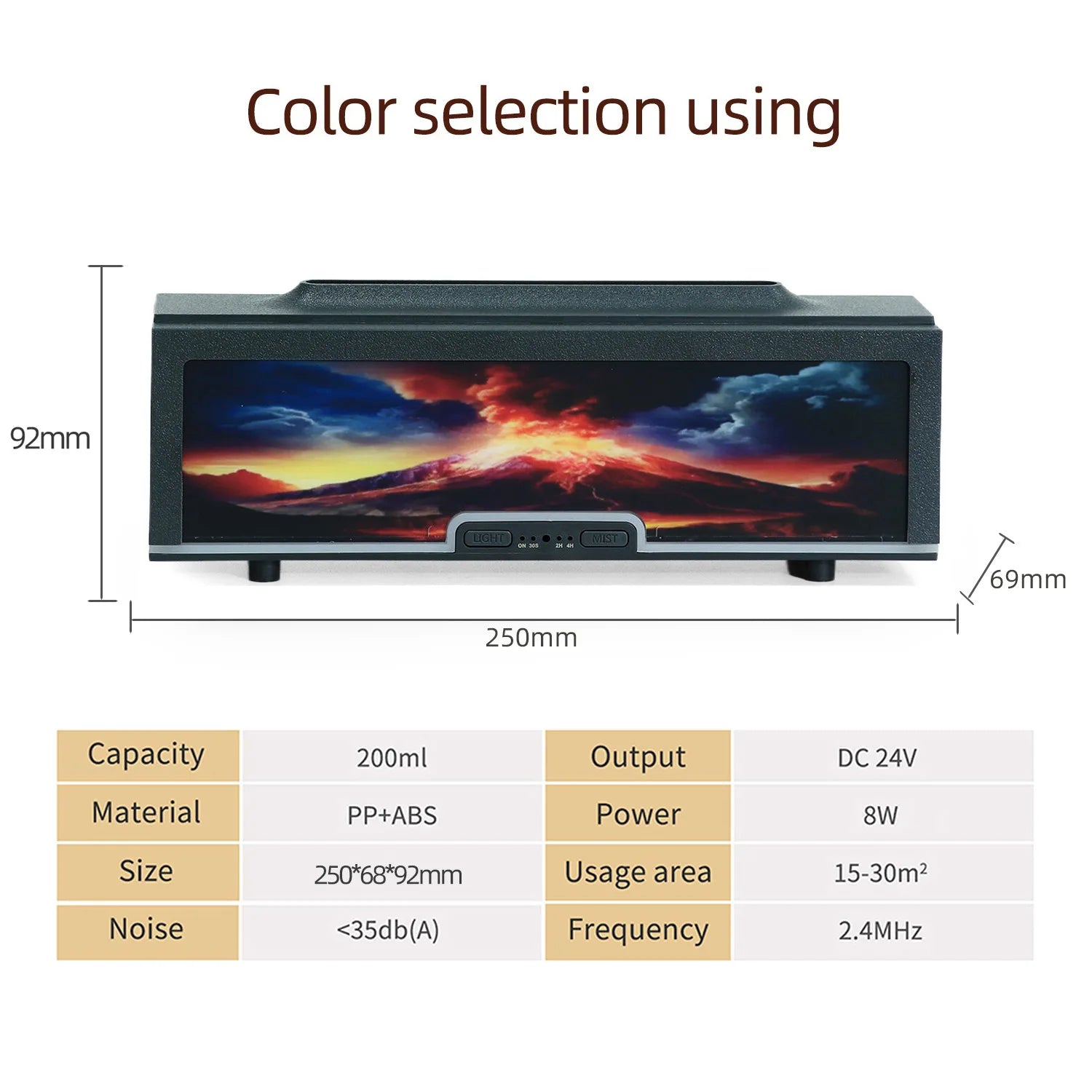 IGNIS Vulcano Flame Aroma Diffuser