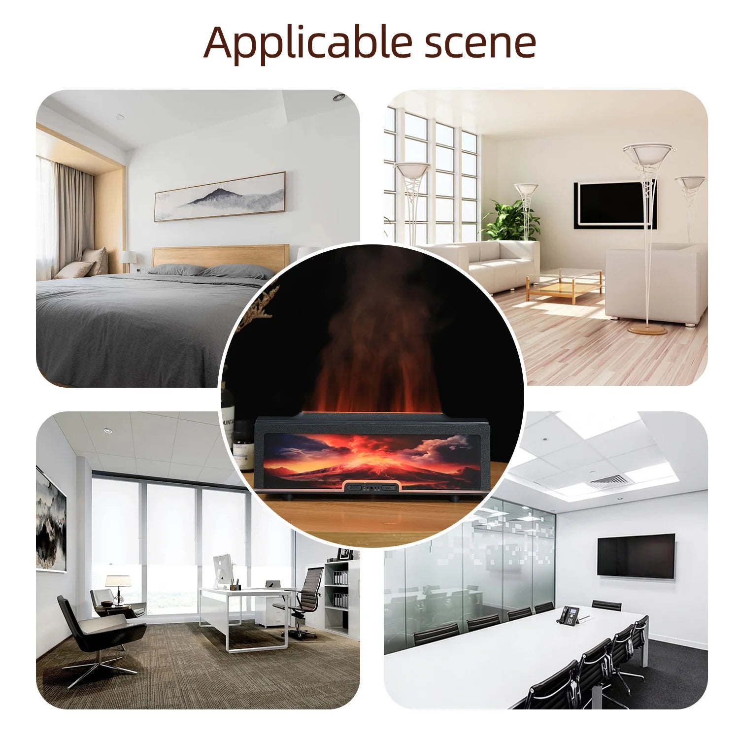 IGNIS Vulcano Flame Aroma Diffuser