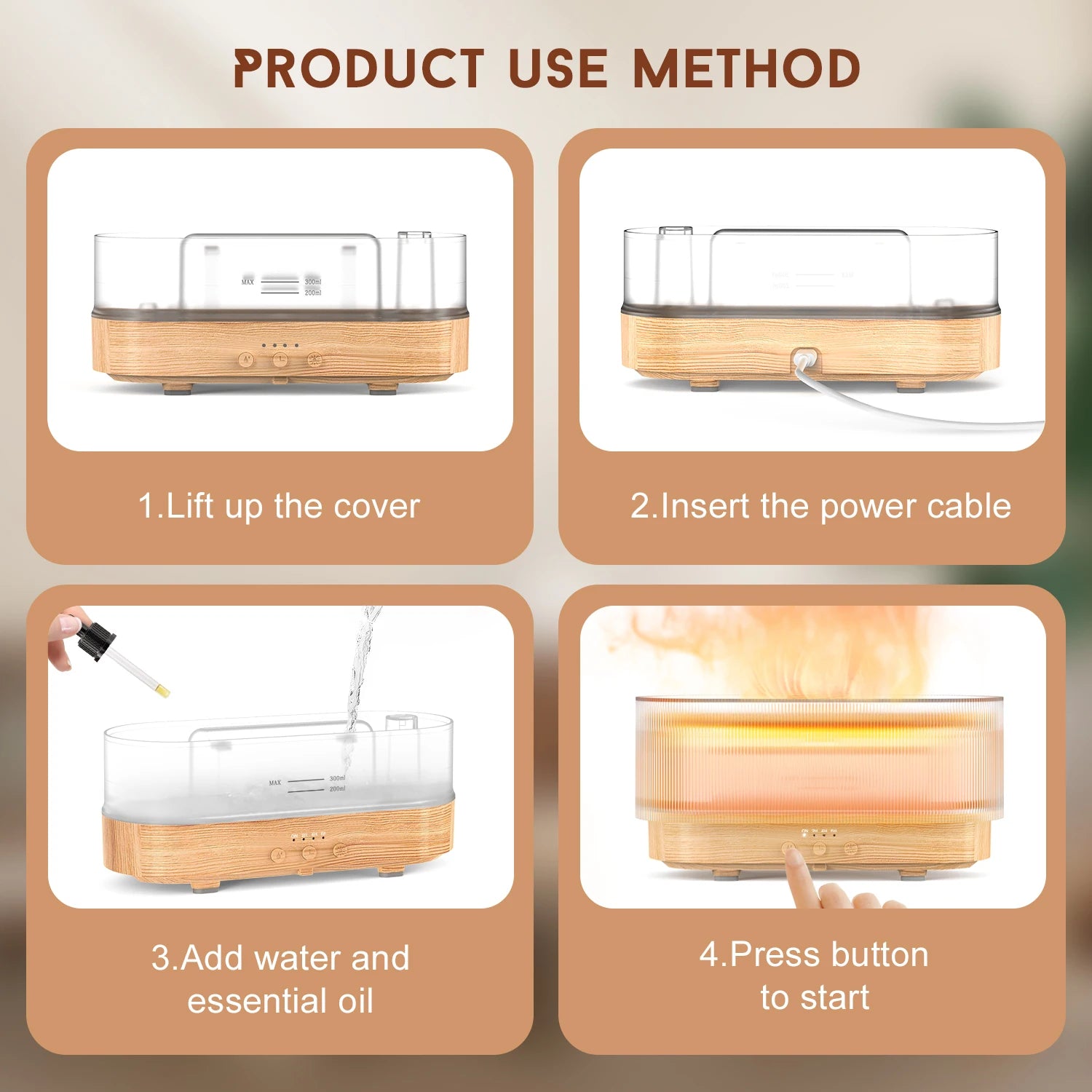 IGNIS Sejoy Flame Aroma Diffuser