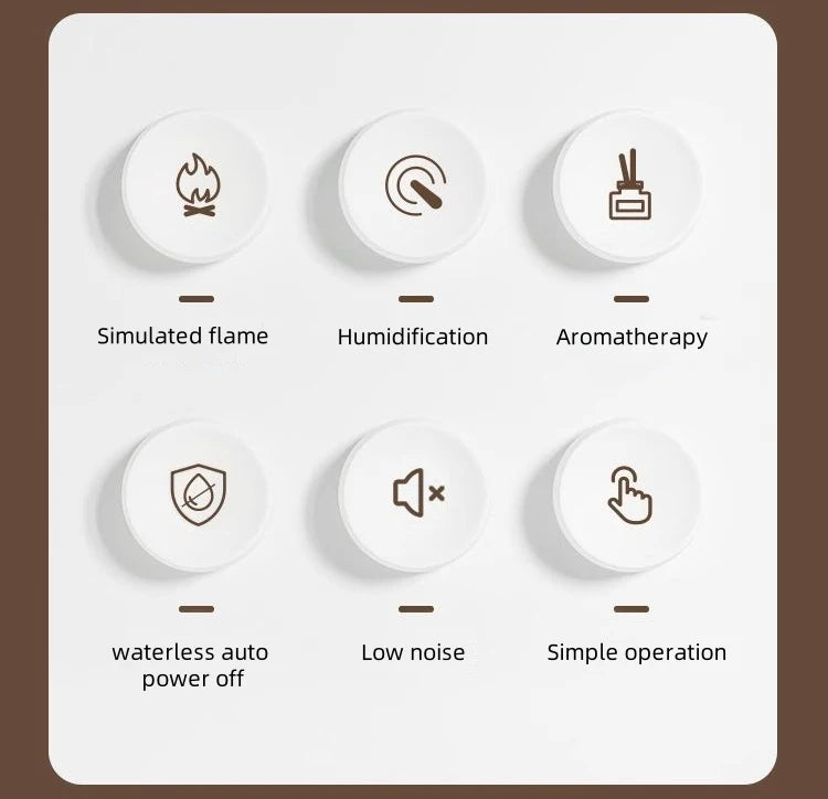 IGNIS Vulcano Flame Aroma Diffuser